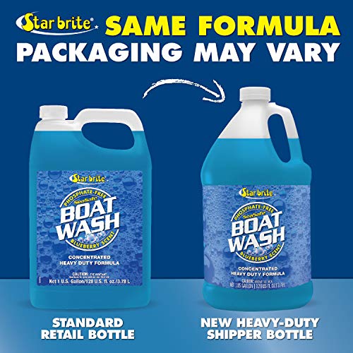 Star brite Concentrated Boat Wash - Biodegradable, Phosphate-Free , 1 Gallon