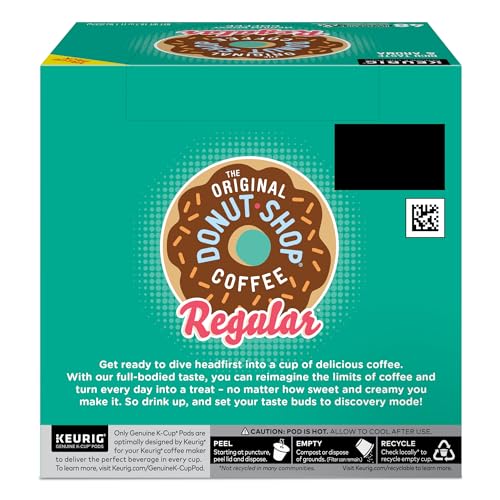 The Original Donut Shop Regular Keurig Single-Serve K-Cup Pods, Medium Roast Coffee, 96 Count
