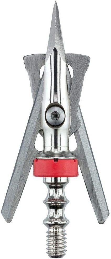 RAGE Hypodermic Crossbow Broadhead, 100g, Multi (39600),silver