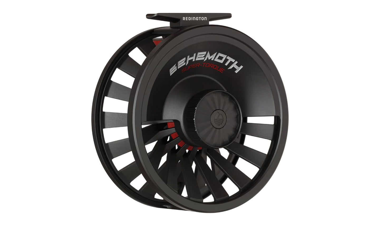 Redington Behemoth Fly Fishing Reel, Multipurpose Fly Reel for Freshwater and Saltwater, Large Arbor and Adjustable Drag