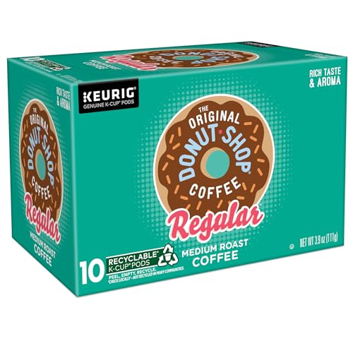 The Original Donut Shop Regular Keurig Single-Serve K-Cup Pods, Medium Roast Coffee, 96 Count