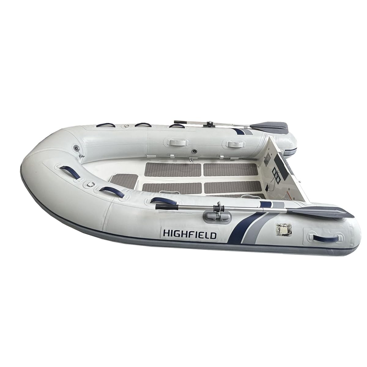 Oceansouth Inflatable Dinghy Oars with Oar Pin Locks 2 Pieces Detachable - 1 Pair (Oar Length 4.5')