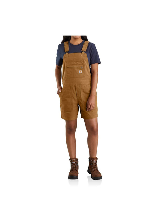 Carhartt Women's Rugged Flex Relaxed Fit Canvas Shortall
