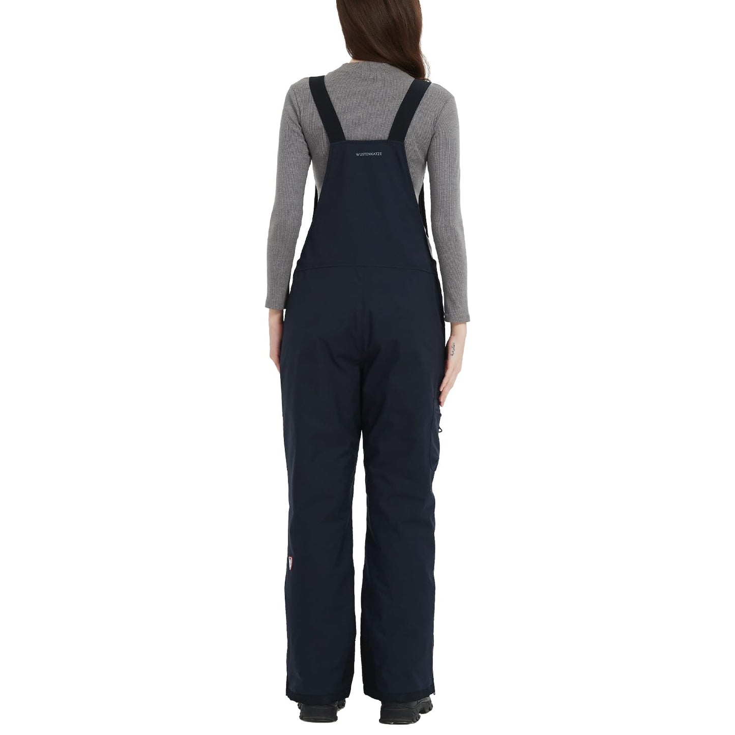 Women's Waterproof Heated Insulated Bib Overalls with Battery Pack