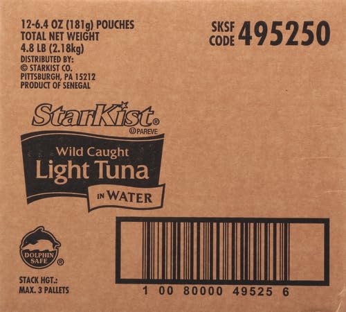 StarKist Chunk Light Tuna in Water, 2.6 Oz, Pack of 24