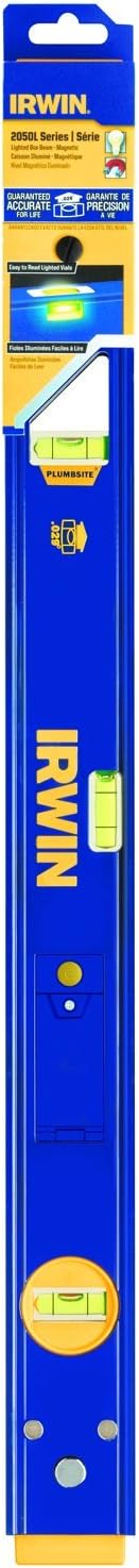 IRWIN Level, Magnetic, I-beam, 24-Inch (1801091), Blue