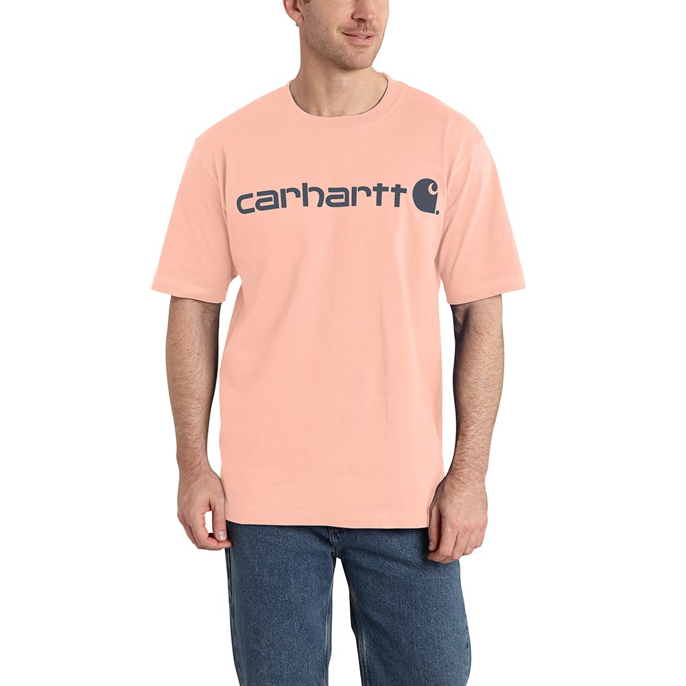 Carhartt Men's K195 Short Sleeve Logo T-Shirt