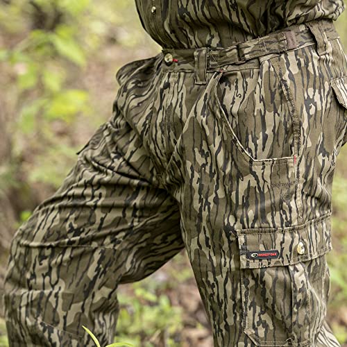 Mossy Oak Men's Hunting Pants Camo Cotton Mill Flex