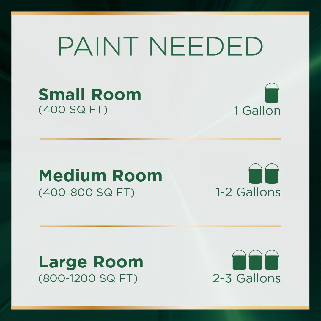 Rust-Oleum Color Spark Interior Paint and Primer in One, Eggshell, Black, 1 Gallon
