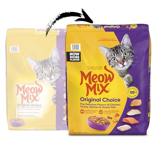 Meow Mix Original Choice Dry Cat Food, 6.3 Pound Bag