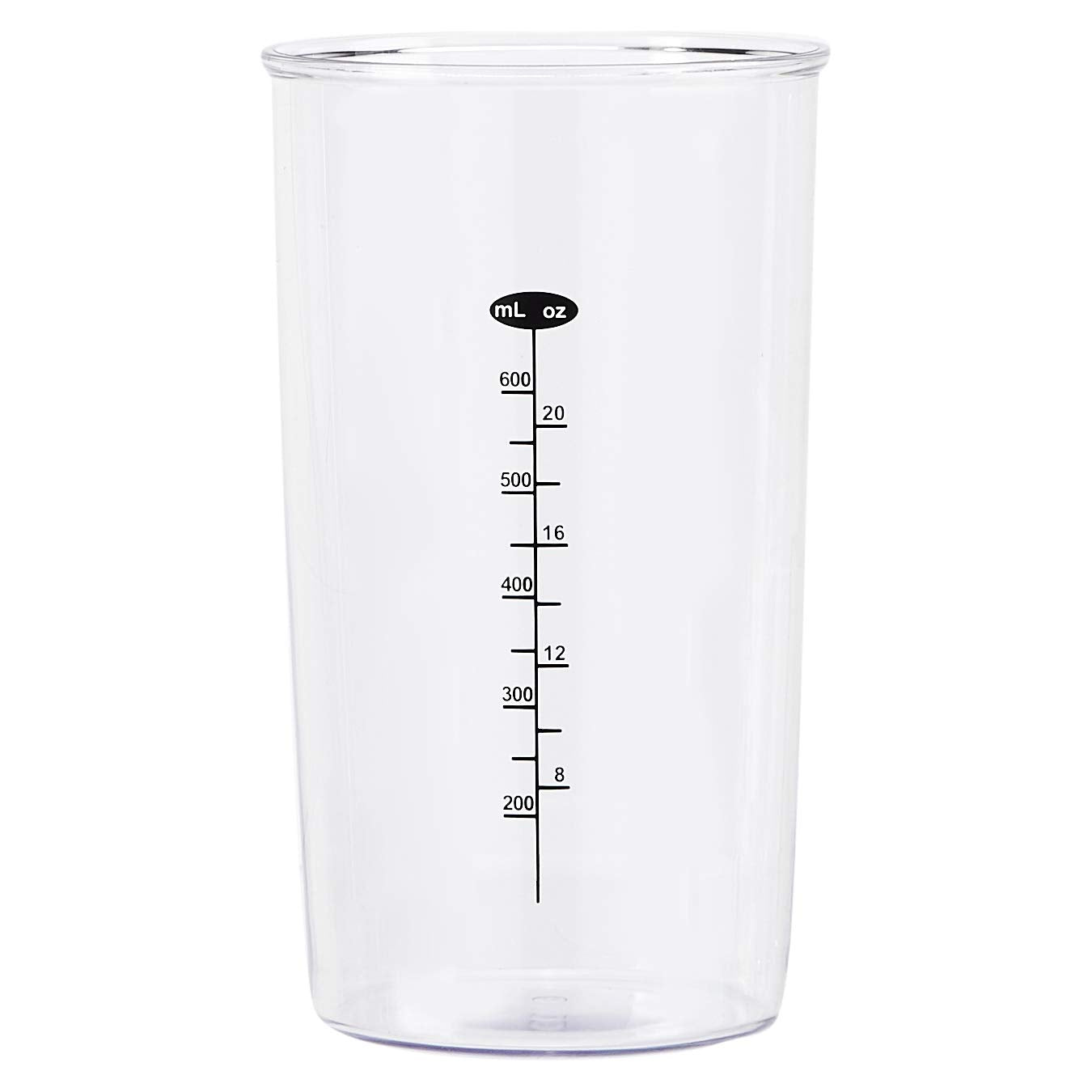 Amazon Basics Multi-Speed Immersion Hand Blender for Kitchen Mixing, Smoothies, Soups, 500 Watt Powerful, with Blending Stick, Whisk, Chopper and Beaker, Silver