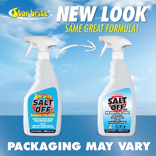 STAR BRITE Salt Off Concentrate - 1 Gallon - Ultimate Salt Remover Wash & Marine Engine Flush for Boats, Vehicles, Trailers, and More (093900N)