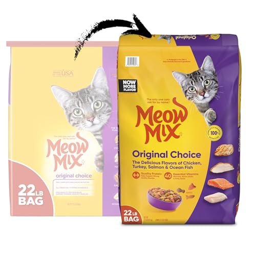 Meow Mix Original Choice Dry Cat Food, 6.3 Pound Bag