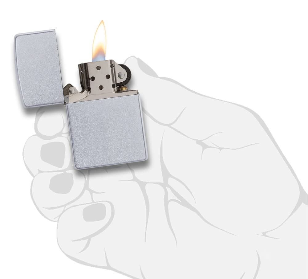 Zippo 200 Classic Brushed Chrome Pocket Lighter