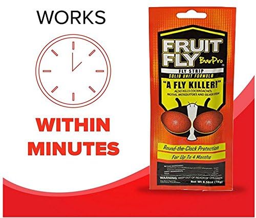 – 4 Month Protection Against Flies, Cockroaches & Other Pests. Fly Traps for Indoors/Outdoor. Better Than Mosquito Zapper