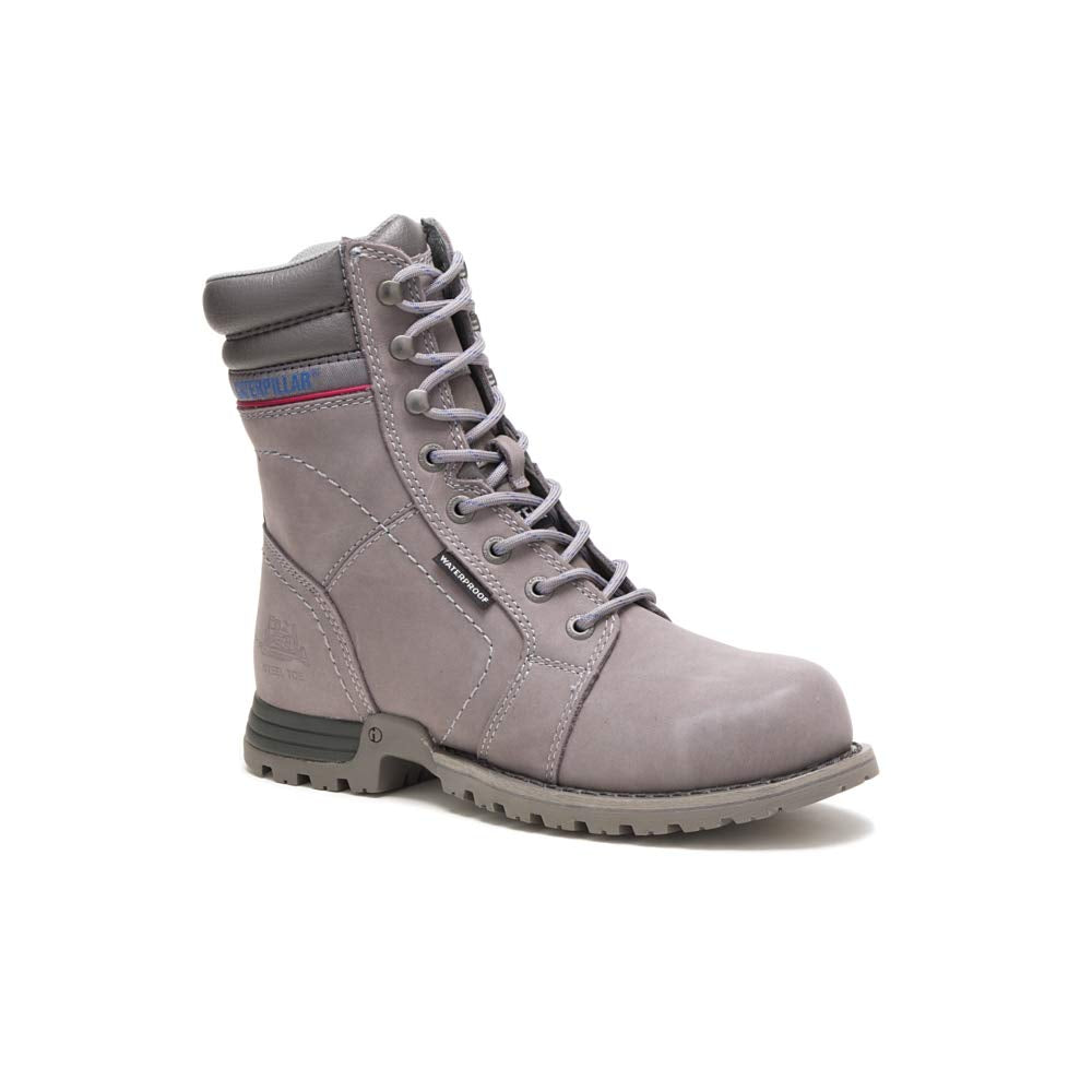 Cat Footwear Women's Echo Waterproof Steel Toe Work Boot