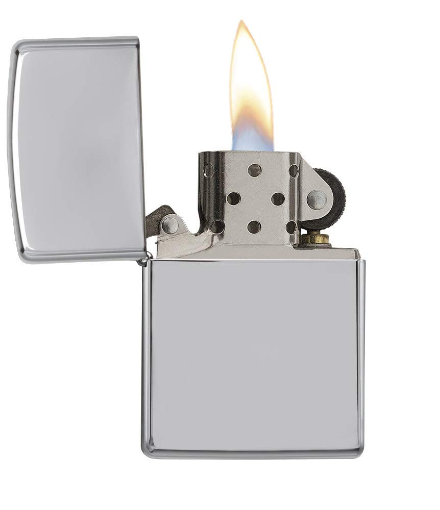 Zippo 200 Classic Brushed Chrome Pocket Lighter