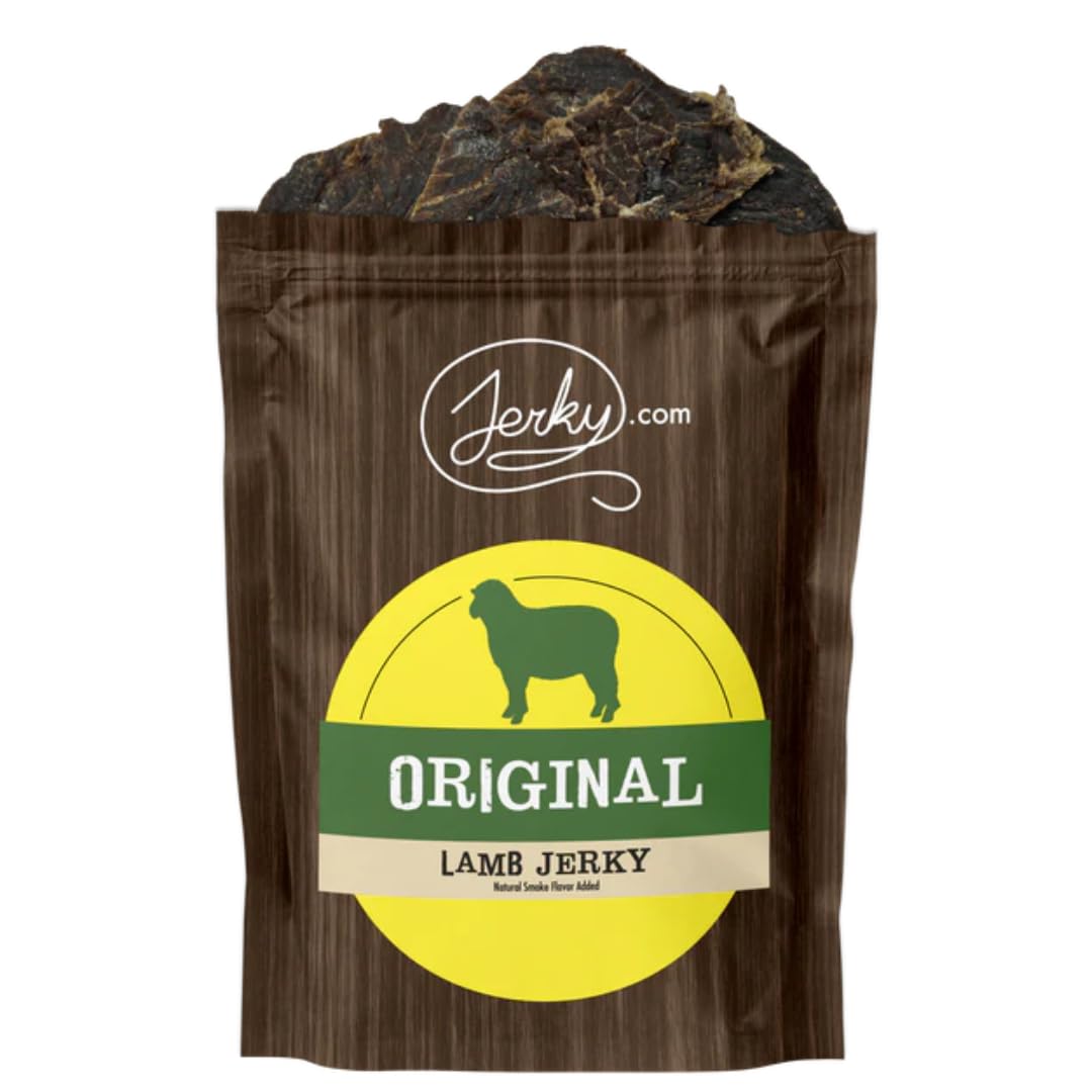 Jerky.com Original Buffalo Jerky 3-Pack - Exotic Jerky High Protein, Gluten-Free, All-Natural Exotic Snack - Premium Wild Game Meat - Perfect for Hiking, Camping, and On-the-Go 1.75oz (Pack of 3)