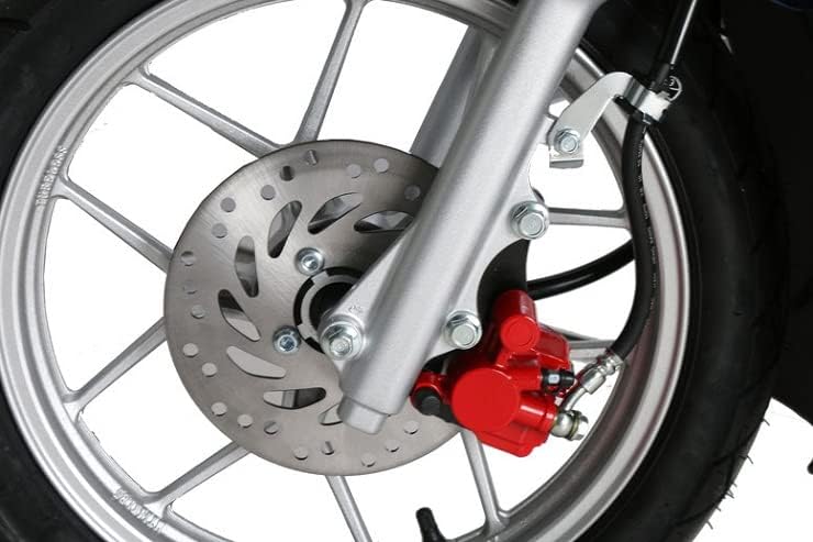 HHH 150cc Scooter Vitacci Spark150 Gas 150cc Moped 4 Stroke Street Motorcycle Strong Gas Bike with CVT Transmission GY6 Engine (Burgundy)