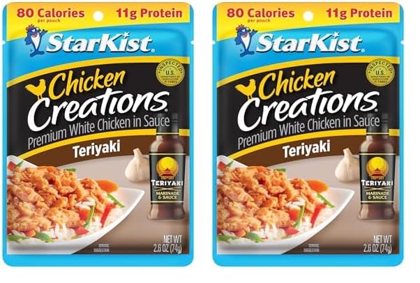 StarKist Chicken Creations, Chicken Salad, 2.6 oz Pouch (Pack of 12)