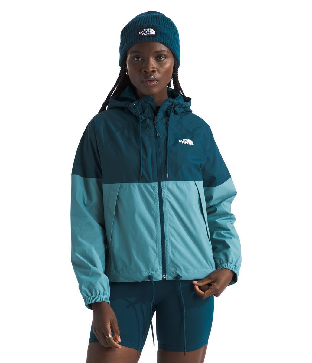 THE NORTH FACE Women's Antora Rain Hoodie (Standard & Plus Size) | Wind & Waterproof With Adjustable Hood & Drawcord Hem