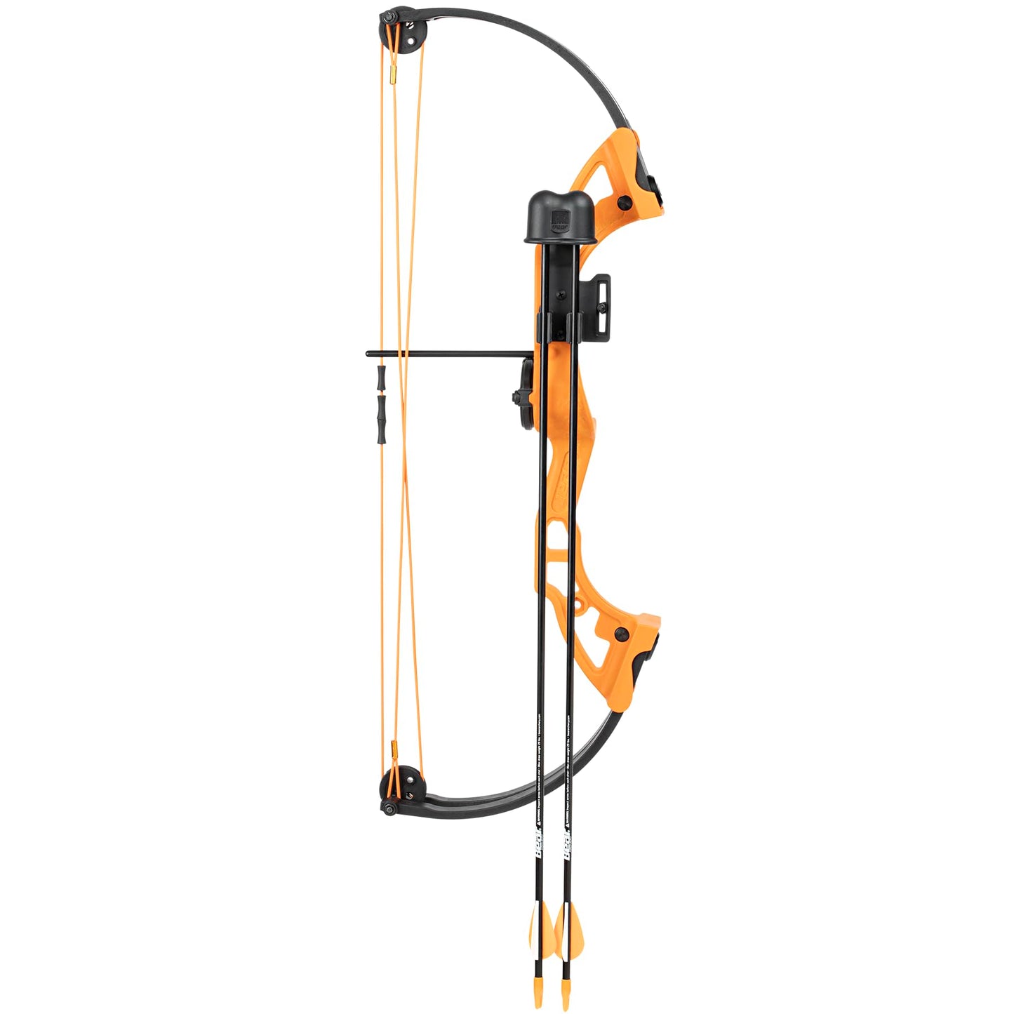Bear Archery Brave Bow Set for Youth, Recommended Ages 8-12, Right Handed, Continuous Draw Weight Up to 25 lb., Continuous Draw Length Up to 19.5-inches