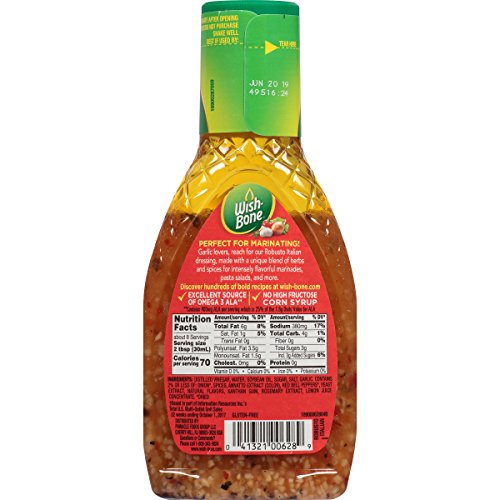 Wish-Bone Zesty Robusto Italian Salad Dressing, 15 FL OZ