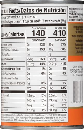 Bumble Bee Chub Mackerel, 15 oz Can (Pack of 12) - Canned Mackerel Fish, High Protein Keto Food, Gluten Free