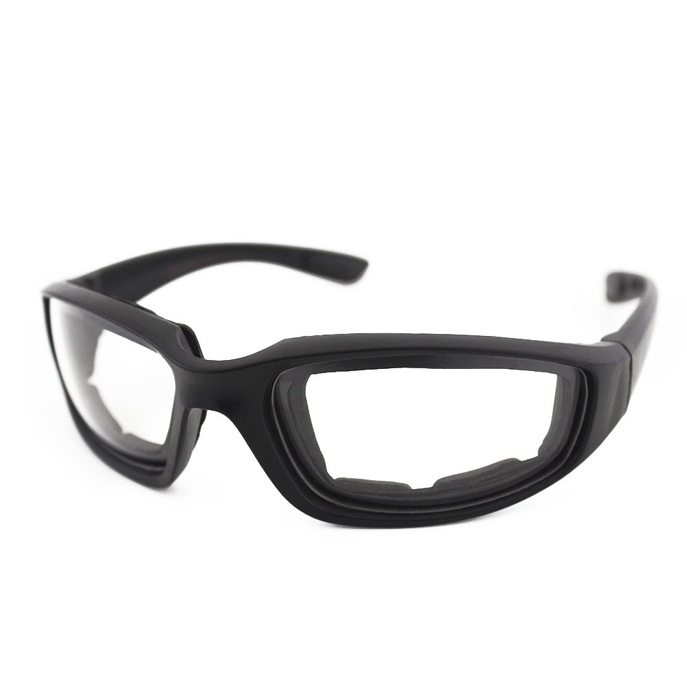 3 Pair Motorcycle Riding Glasses Padding Goggles UV Protection Dustproof Windproof Motorcycle Sunglasses for Outdoor Actives