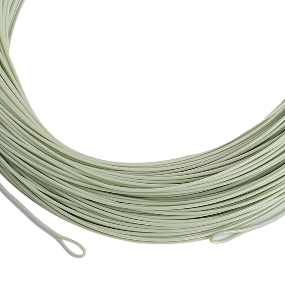Kylebooker Floating 100FT Fly Fishing Line Weight Forward Design with Welded Loop (3F,4F,5F,6F,7F,8F)