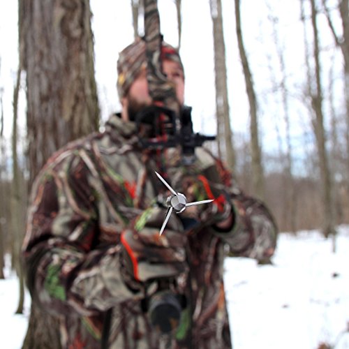 Muzzy Trocar Crossbow Archery Arrow Broadhead 100 or 125 Grain - 3 Pack
