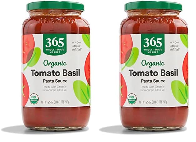 365 by Whole Foods Market, Organic Marinara Pasta Sauce, 25 OZ