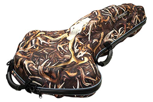 Barnett Archery EVA Crossbow Case, Crossbow Hard Carrying Case with Padded Lining, HD Camo, 21" x 35"
