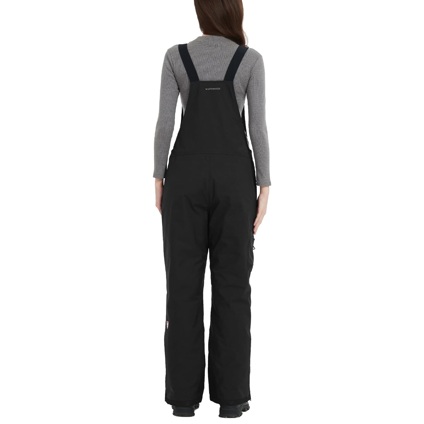 Women's Waterproof Heated Insulated Bib Overalls with Battery Pack