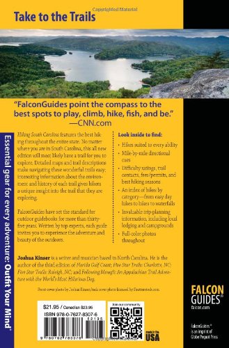 Hiking South Carolina: A Guide To The State’s Greatest Hikes (State Hiking Guides Series)