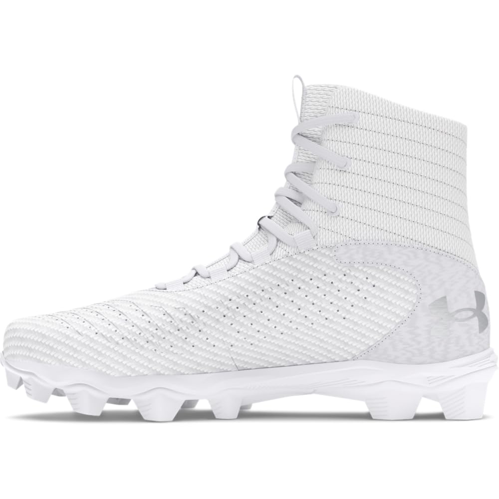 Under Armour Men's Highlight Franchise RM 2.0, (100) White/White/Metallic Silver, 7.5, US