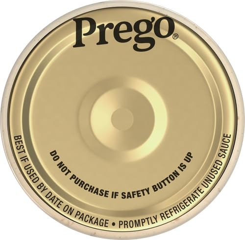 Prego Alfredo Pasta Sauce with Roasted Garlic and Parmesan Cheese, 14.5 oz Jar
