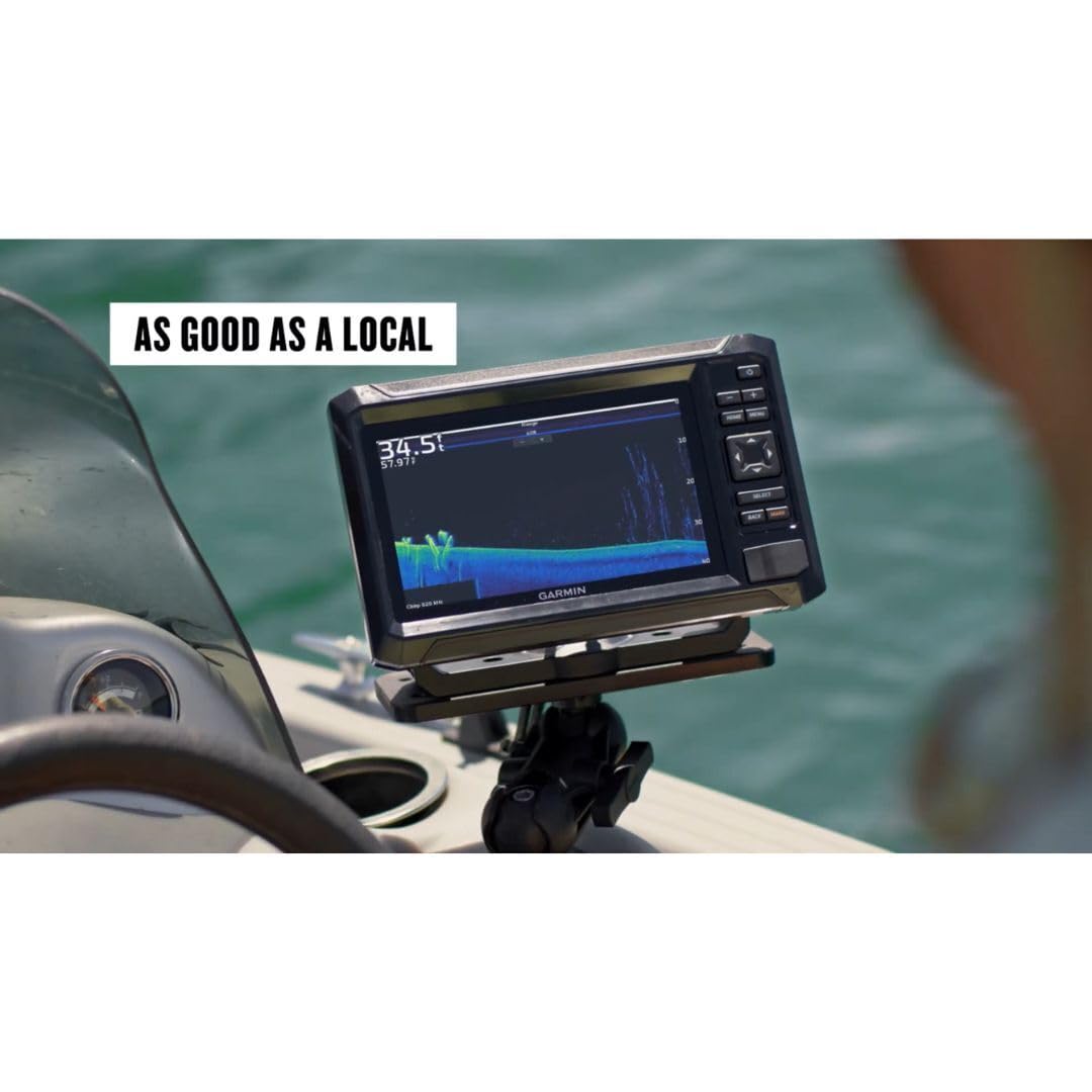 Garmin ECHOMAP UHD2 73CV Chartplotter/Fishfinder with US Inland Maps and GT20-TM [010-02594-51]