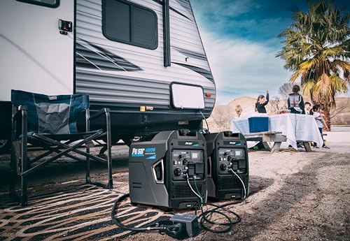 Pulsar Products GD400BN, 4000W Portable super-quiet Dual Fuel & Parallel Capability, RV-Ready, CARB Compliant