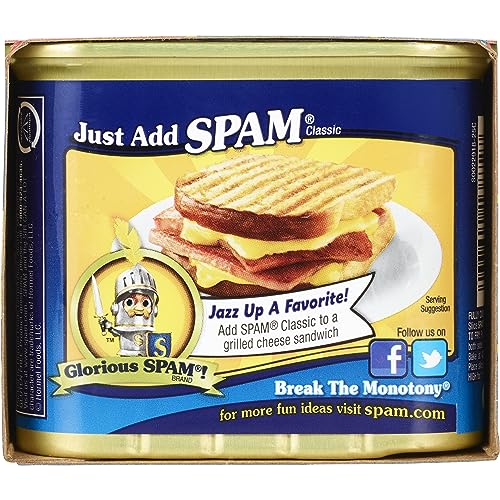 SPAM 25% Less Sodium, 7 oz. can (12-pack)