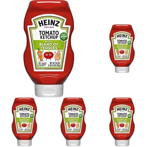 Heinz Ketchup Forever Full Inverted Bottle (20 oz, Pack of 12)