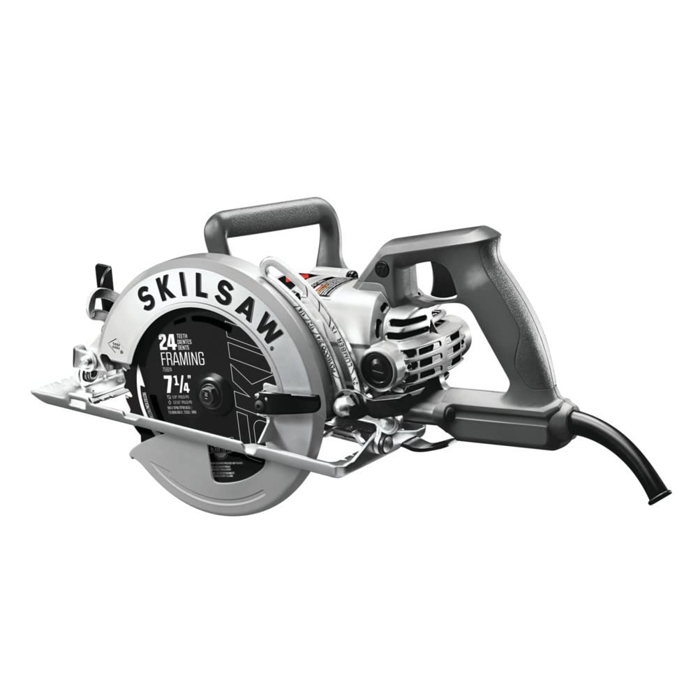 SKILSAW SPT77W-01 15-Amp 7-1/4-Inch Aluminum Worm Drive Circular Saw