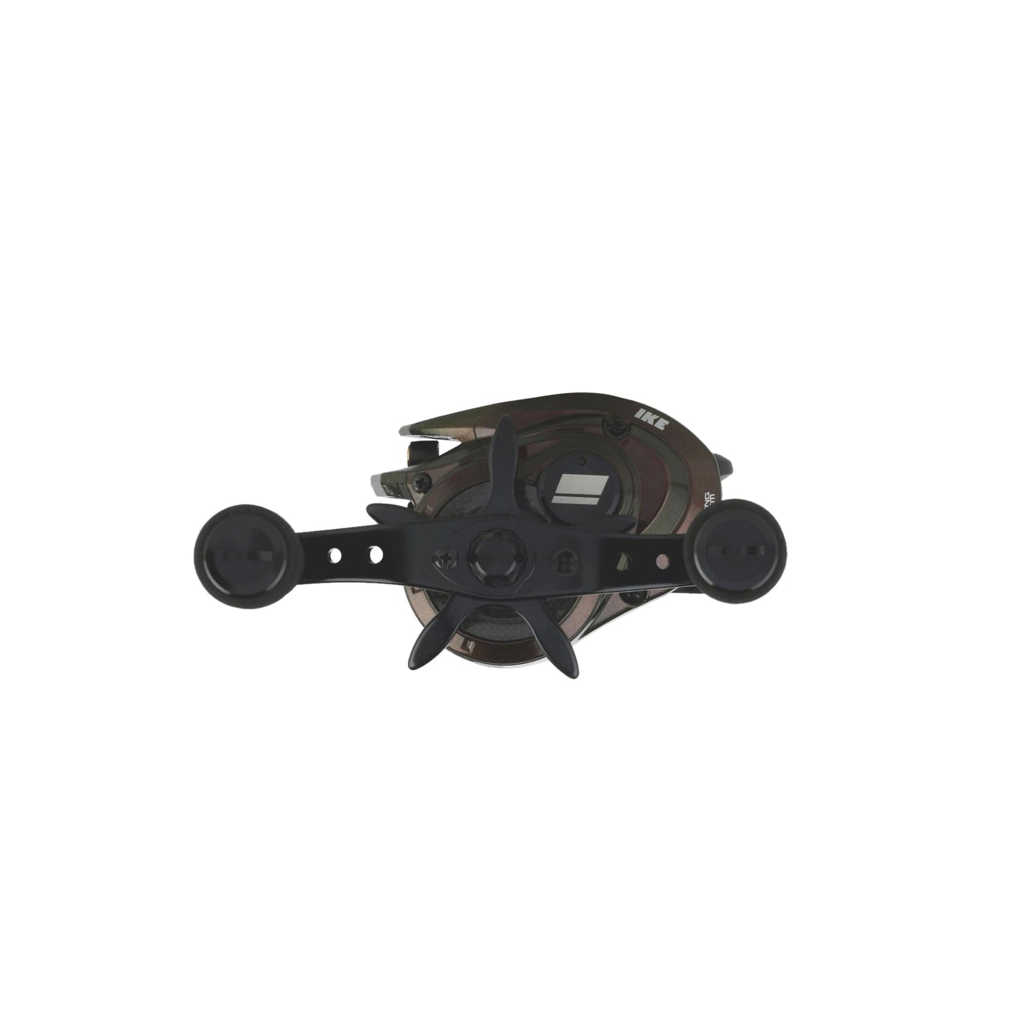 Abu Garcia IKE Signature Size LP Low Profile Baitcast Fishing Reel, Reliable Freshwater Reel, Durable & Lightweight Graphite Construction, Infini Brake System, Max Drag of 15lb | 6.8kg