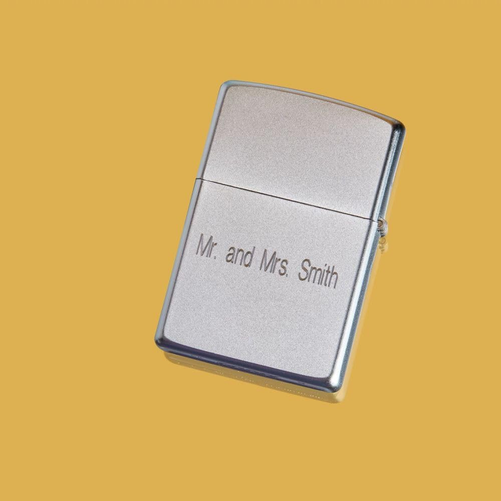 Zippo 200 Classic Brushed Chrome Pocket Lighter