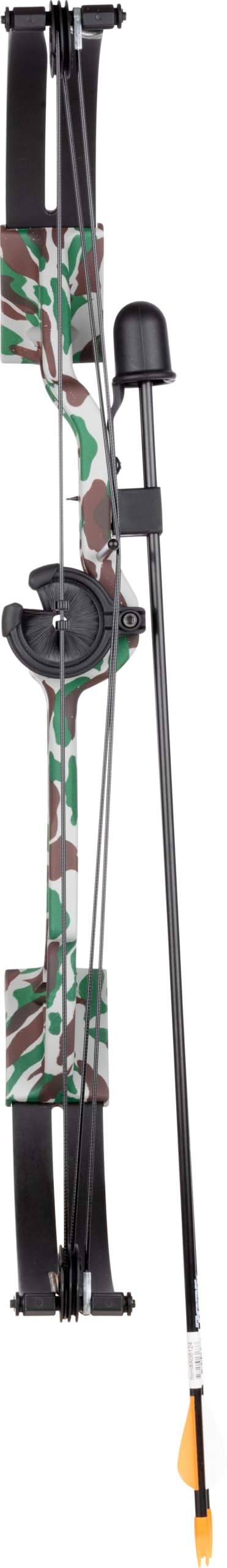 Bear Archery Brave Bow Set for Youth, Recommended Ages 8-12, Right Handed, Continuous Draw Weight Up to 25 lb., Continuous Draw Length Up to 19.5-inches