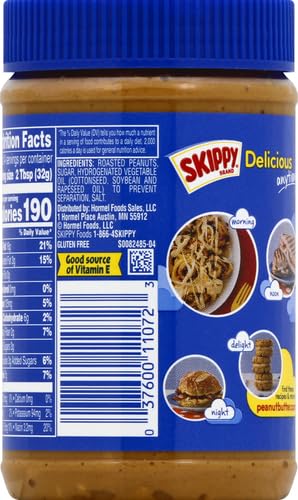 SKIPPY Peanut Butter, Super Chunk, 40 Ounce