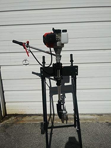 New 52cc 2 Stroke Gas Outboard Motor 3.5 HP Adjustable Base and Height Jon Boat, Zodiac, Dingy