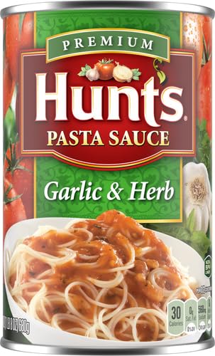Hunt's Garlic & Herb Pasta Sauce, 24 oz