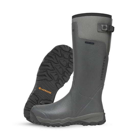 LaCrosse Alphaburly Pro 18" Hunting Boots for Men Featuring Waterproof Rubber, Adjustable Gusset, and EVA Footbed