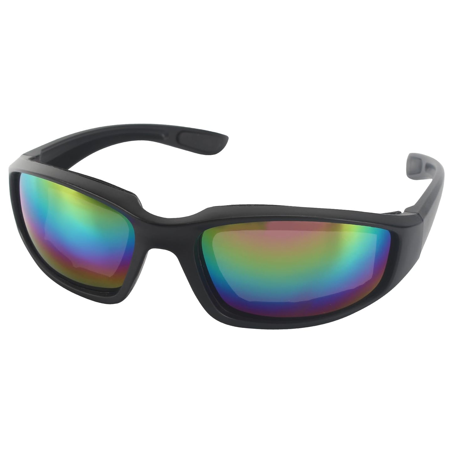 3 Pair Motorcycle Riding Glasses Padding Goggles UV Protection Dustproof Windproof Motorcycle Sunglasses for Outdoor Actives